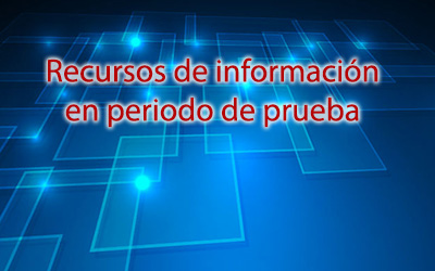 Primer periodo de recursos en periodo de prueba