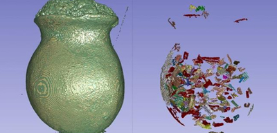 Tecnología 3D ayuda a reconstruir hallazgos arqueológicos