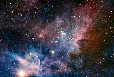 El espectáculo cósmico de la 'incubadora' de estrellas