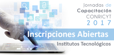 Inscripciones abiertas para las  Jornadas de Capacitación CONRICYT 2017