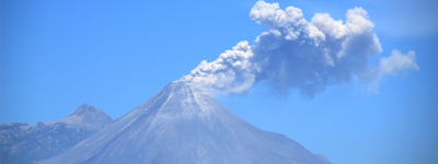 Estudian estructura del Volcán de Fuego de Colima