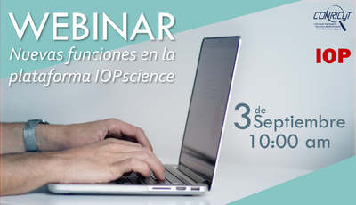 Nuevas funciones en la plataforma IOPscience