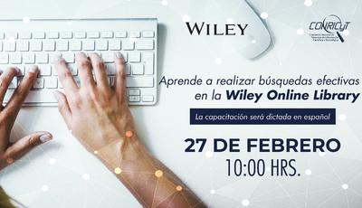 Aprende a realizar búsquedas efectivas en la Wiley Online Library